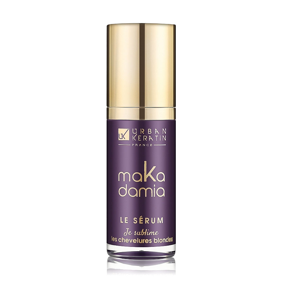 Сироватка Urban Keratin Makadamia Serum для світлого натурального та фарбованого волосся, 30 мл