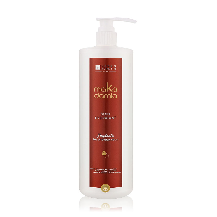 Зволожувальний кондиціонер Urban Keratin Makadamia Conditioner для сухого та чутливого волосся, 1 л